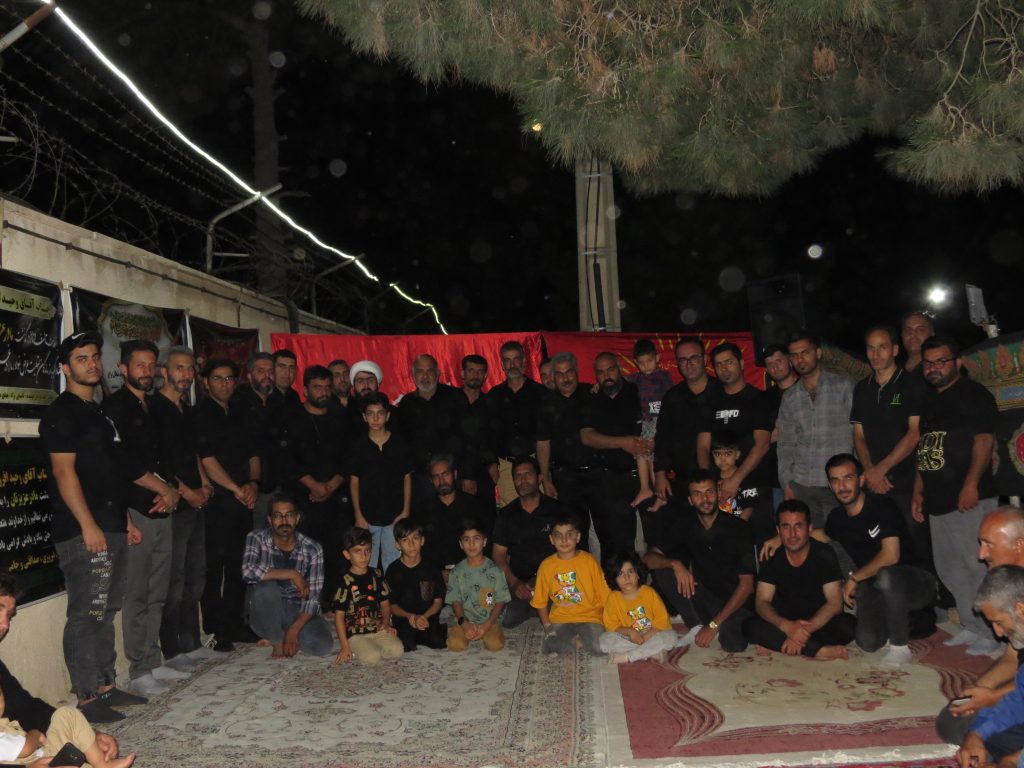 شبی در سوگ عشق: مراسم عزاداری حسینی در واحد حسن‌آبا